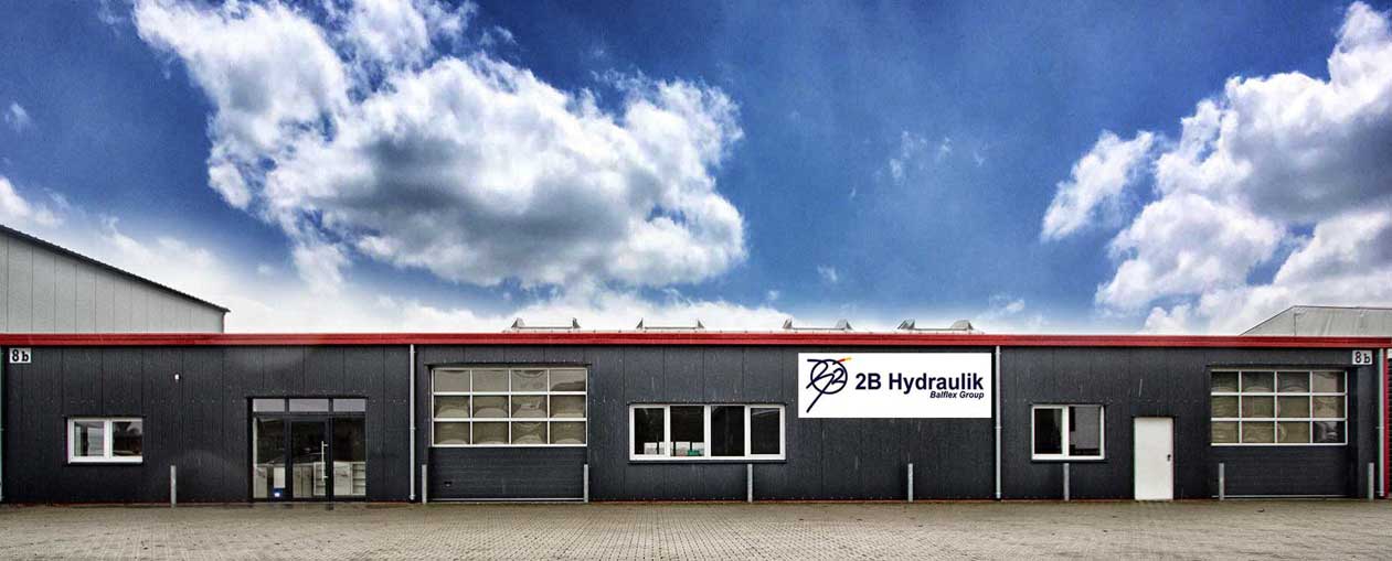 2B Hydraulik Firmengebäude