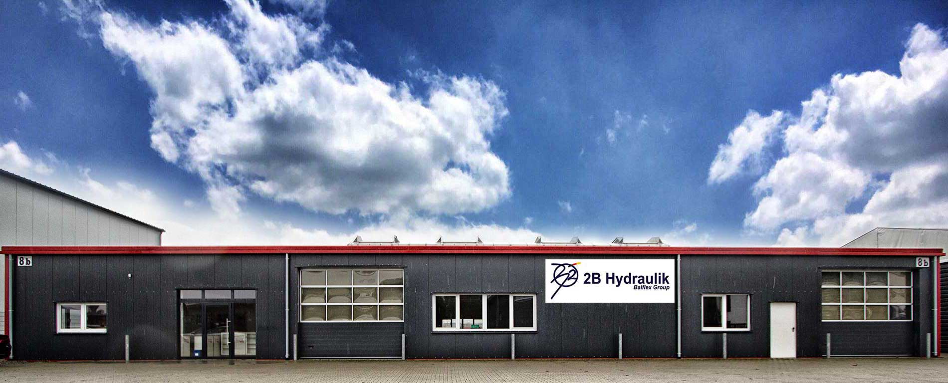 2B Hydraulik Firmengebäude